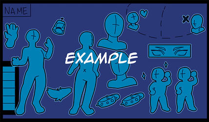Detailed ref sheet example Detailed ref sheet example